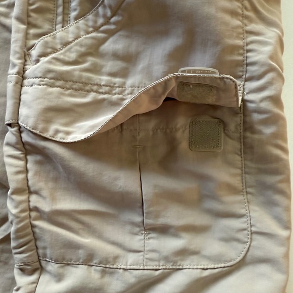 L.L.Bean Women Cargo Shorts Tan Hiking Utility XL - Picture 7 of 10